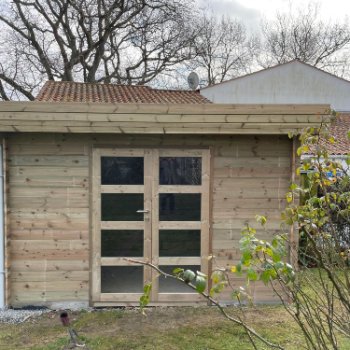 Abri de jardin en bois Toit Terrasse